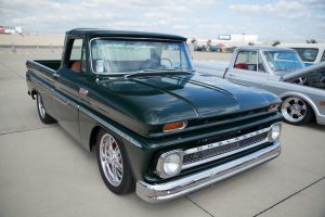 People got to see classic trucks in perfect condition