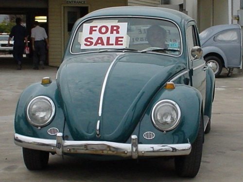 Old Bug for Sale 